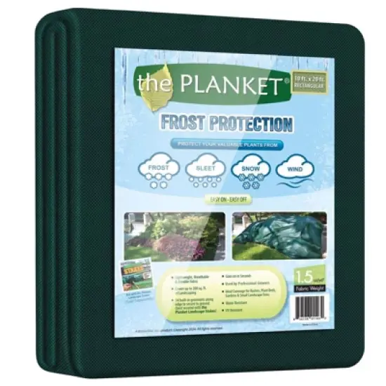 Planket 20 ft. L X 10 ft. W 1 pk Garden Cover (Case of 6) image {1}
