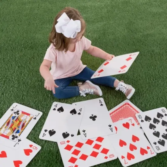 Toy Time Jumbo 8"x11" Deck of Playing Cards image {6}