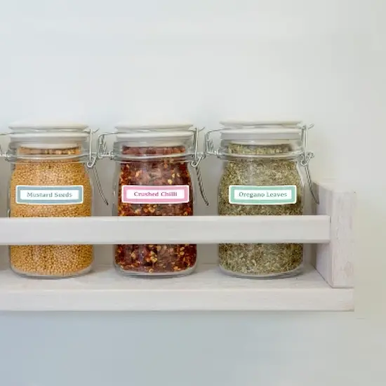 Avery Multi-Use Removable Labels, 1" x 3", Print or Write ID Labels, White, 3-Pack, 750 Labels Total (35436) image {4}