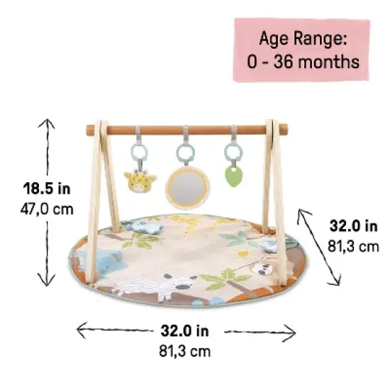 Ingenuity Wonder & Wood Toy Arch & Play Mat image {6}