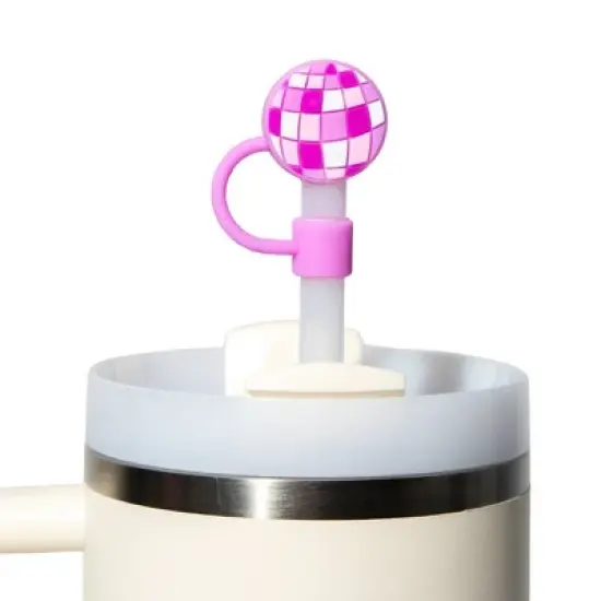 CharCharms 4pk Girly Straw Toppers image {3}