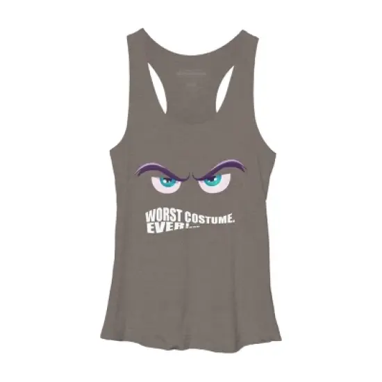 Women's Design By Humans Worst Costume Ever (Halloween) By Editive Racerback Tank Top image {4}