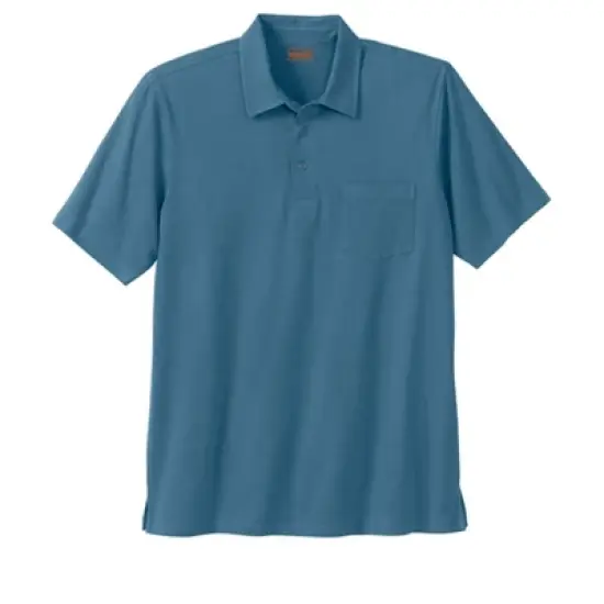 KingSize Men's Big & Tall Heavyweight Jersey Polo Shirt image {4}