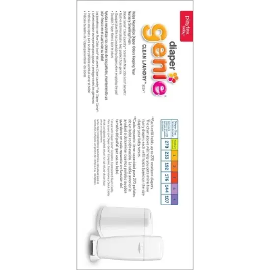 Diaper Genie Diaper Disposal Pail System Refill - Clean Laundry - 8pk image {1}