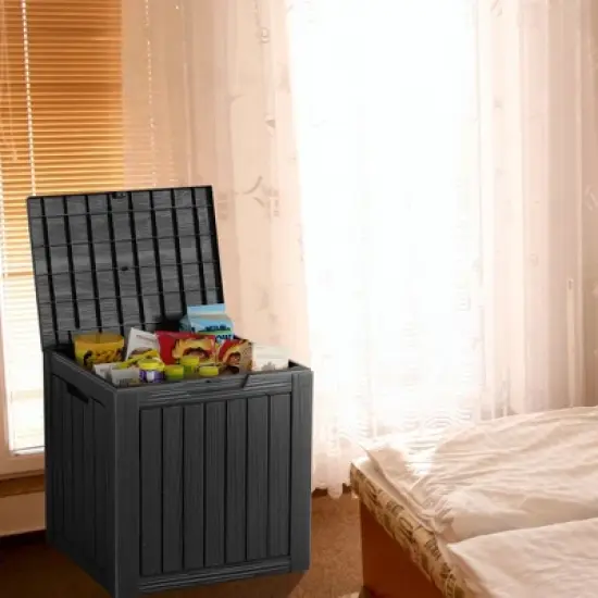 Chic Crate - 17.09'' W 30 Gallons Water Resistant Resin Lockable Deck Box image {9}