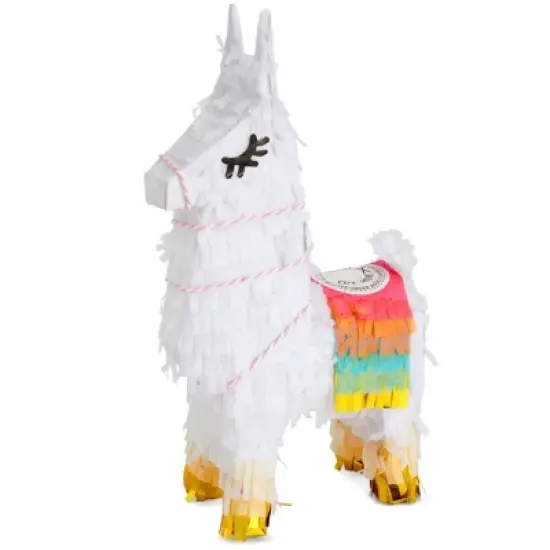 Juvale 3 Pack of Mini Llama Pinatas for Birthday Celebration, Cinco de Mayo Fiesta Decorations, Animal-Themed Party Supplies, 4.9 x 2.1 x 10.2 In image {7}
