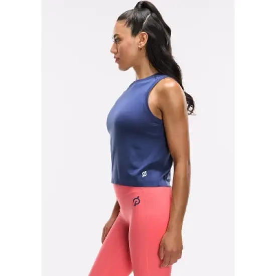 Peloton Women's Seamless Muscle Tank, Deep Cobalt image {1}