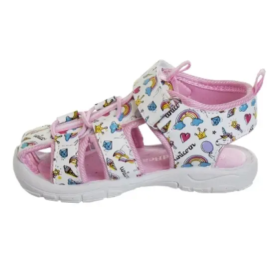 Ruged Bear Girls' Closed Toe Sandals (Toddler Sizes) image {2}