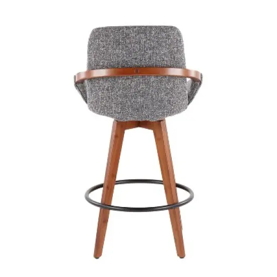 Cosmo Mid-Century Modern Modern Counter Height Barstool - LumiSource image {3}