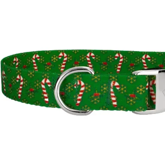 Country Brook Petz Premium Candy Cane Christmas Dog Collar image {3}