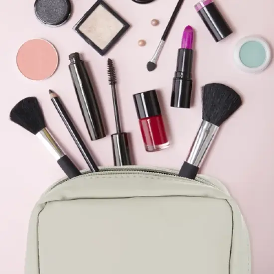 Unique Bargains Portable Waterproof Mini Makeup Bag 1 Pc image {5}