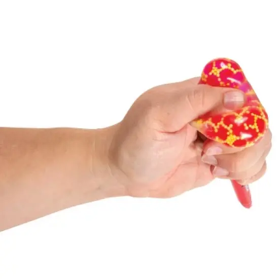 Squishy Top DNA Cosmic Boba Pens (4 Pack) - Fidget Fun Design, Black Ink image {2}