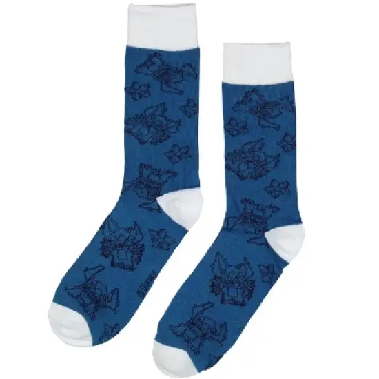 Disney Lilo and Stitch 3 Pairs of Socks And Pint Glass Gift Set Bundle Multicoloured image {4}