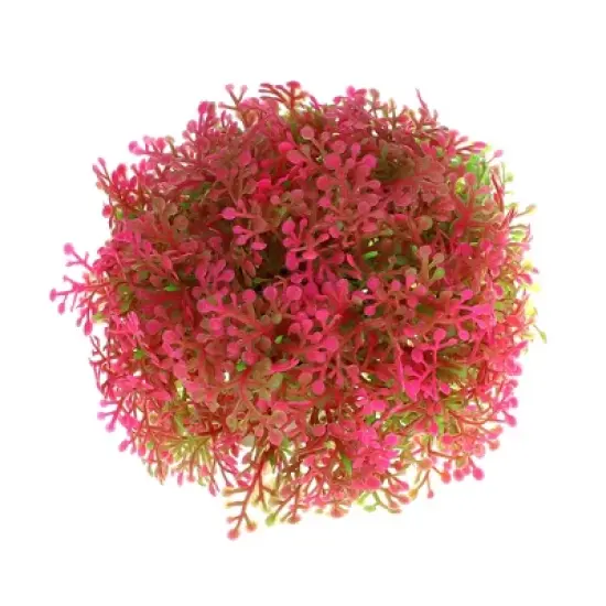 Unique Bargains Artificial Grass Ball for Fish Tank Landscape Decoration 3.74x3.94 Inch 1 Pcs image {7}