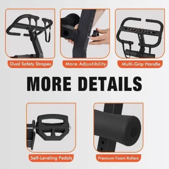 Stretch Machine, Full Body Stretching Equipment for Flexibility Training, Adjustable Leg Stretcher Machine, Lower Back Stretcher image {5}