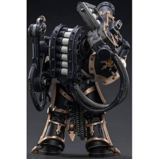 Marine 05 Black Legion Havocs 1/18 Scale | Warhammer 40K | Joy Toy Action figures image {4}