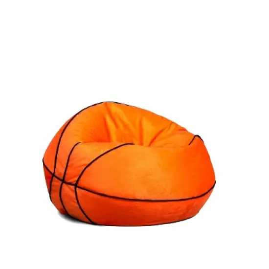 Big Joe Sports Ball Bean Bag Chair, Plush Soft Polyester, Kids image {5}