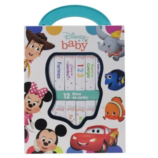 Disney Baby Spanish - My First Library 12 Block set (Board Book) by Phoenix image {4}