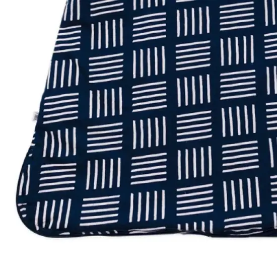 Honest Baby Organic Cotton Jersey Fill Wearable Blanket All Seasons - Sketchy Square image {2}