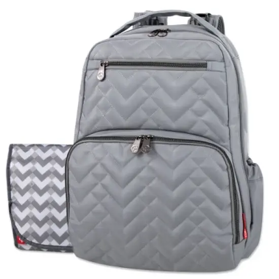Fisher-Price Morgan Quilted Diaper Backpack image {9}