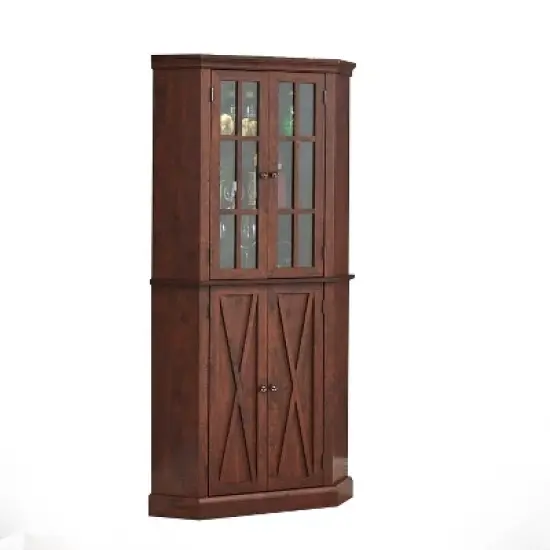 Enclosed Corner Cabinet - Home Source image {9}