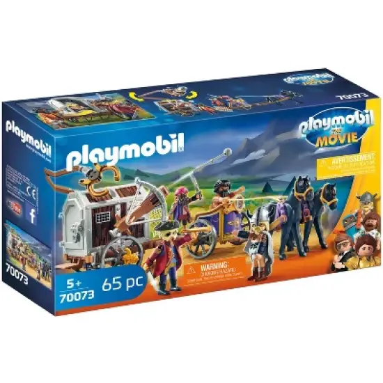 Playmobil The Movie Charlie with Prison Wagon image {3}