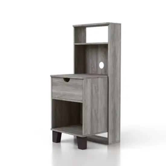 Loreman 1 Drawer Nightstand - miBasics image {16}