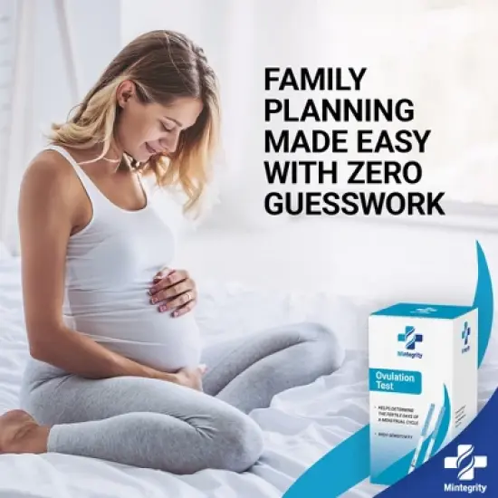 Mintegrity - [100 Pack] Ovulation LH Fertility Test Strips image {1}