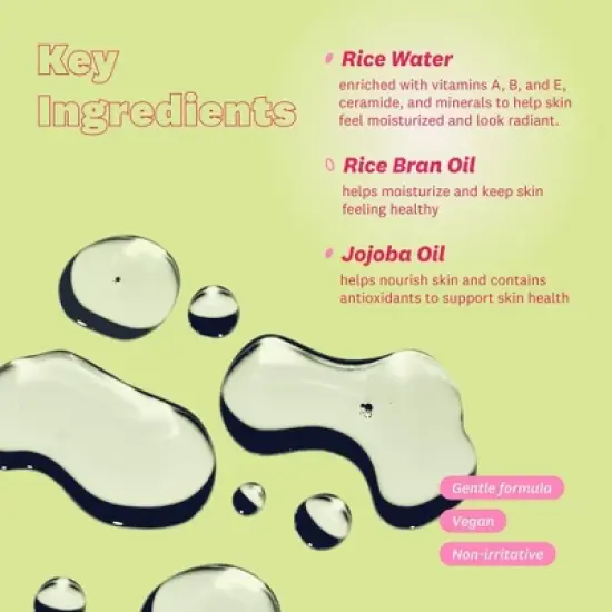 The Face Shop Rice Water Bright Vegan Light Oil Cleanser - 5 fl oz image {5}