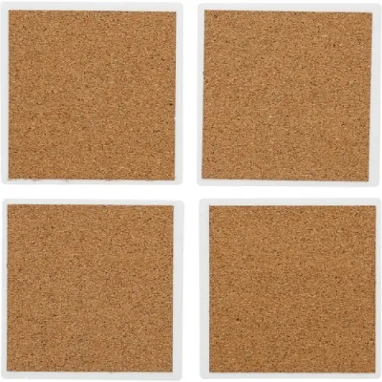 Pavilion Gift Company - Lake - 4" Ceramic Coasters (Set of 4) - Trivets image {7}