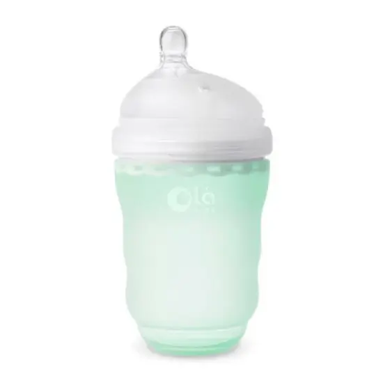 Olababy Silicone Gentle Baby Bottle - 8oz image {7}