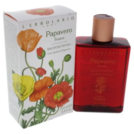 Sweet Poppy Shower Gel by LErbolario for Women - 8.4 oz Shower Gel image {3}