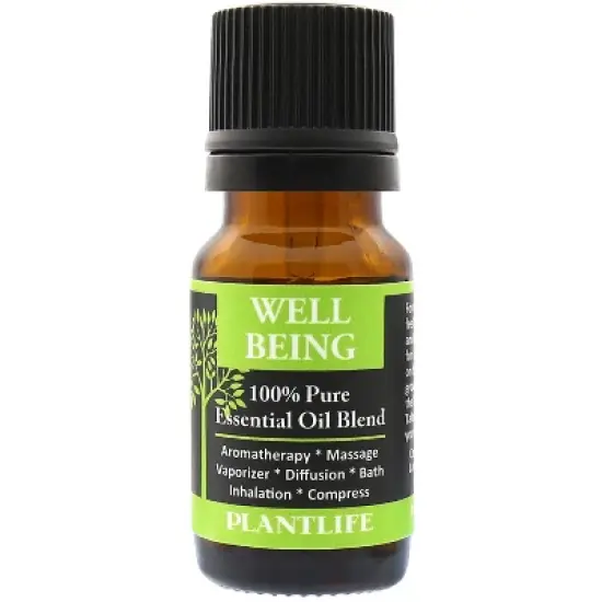 Plantlife Well Being Aromatherapy Essential Oil Blend &ndash; 100% Pure, Therapeutic Grade, No Additives or Fillers, Made in California, 10 ml image {4}