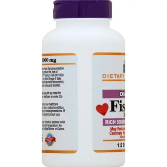 21st Century Fish Oil 120 ea image {2}