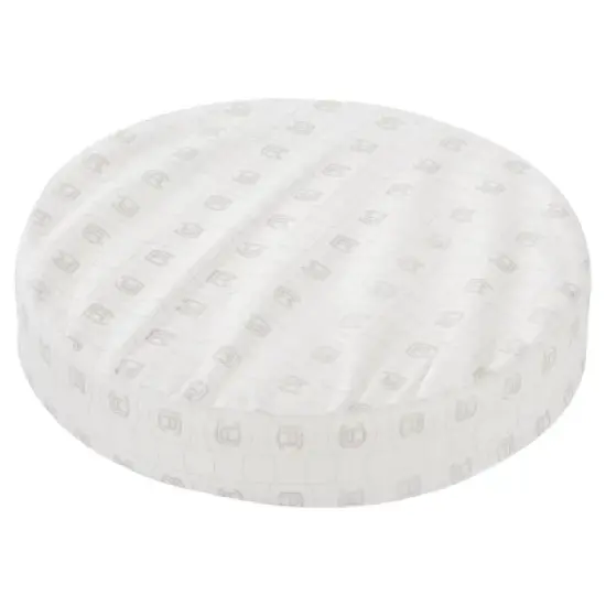 15" x 15" x 2" Montlake Fadesafe Round Patio Dining Seat Cushion Set - Heather Henna Red - Classic Accessories image {1}