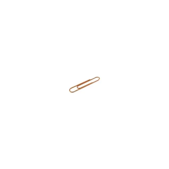 JAM Paper Colored Jumbo Paper Clips Large 2 Inch Rose Gold Paperclips 21832059A image {4}