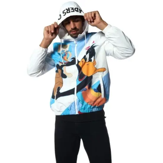 Members Only Men's Daffy Squad Windbreaker Jacket image {6}
