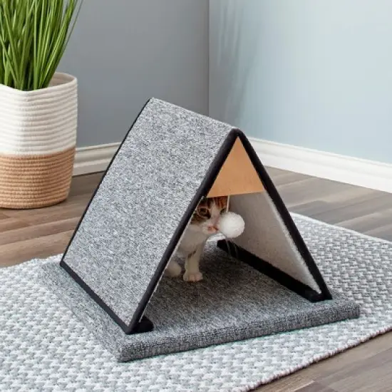 Two by Two Brownsville -  Scratching Post Cat Furniture -  in. Tall image {1}