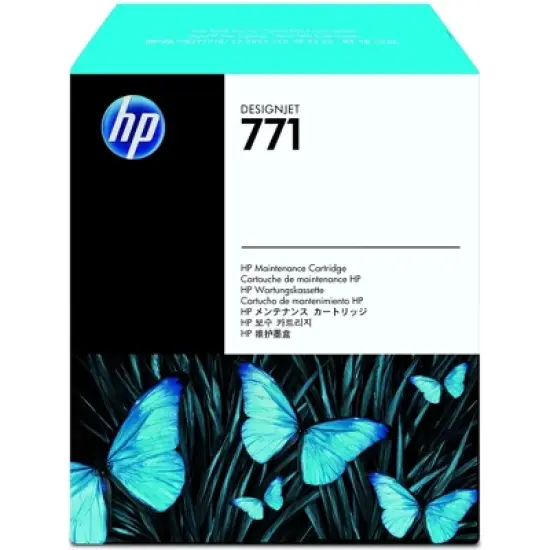 HP 771 DesignJet Maintenance Cartridge, CH644A image {4}