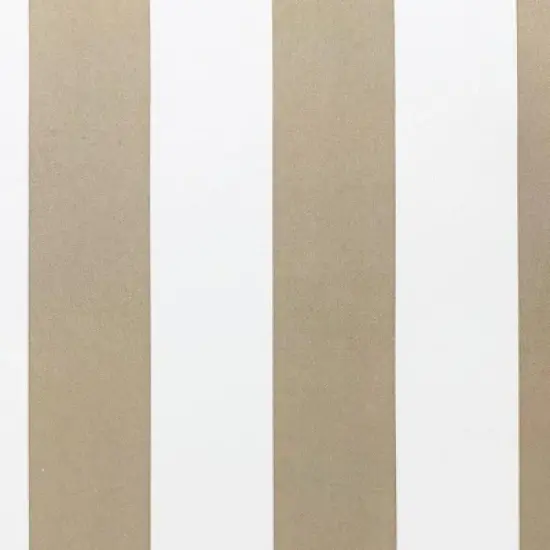 Commonwealth Seascapes Stripes Light Filtering Satiny Look Provide Privacy Grommet Outdoor Panel Pair, Linen image {3}