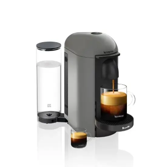 Nespresso Vertuo Plus Coffee and Espresso Maker by Breville Gray image {6}