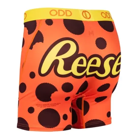 Odd Sox, Reese's Peanut Butter Cups, Novelty Boxer Briefs For Men, Medium image {3}