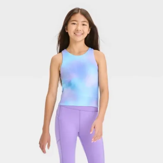 Girls' Cropped Tank Top - All in Motion&trade; image {4}