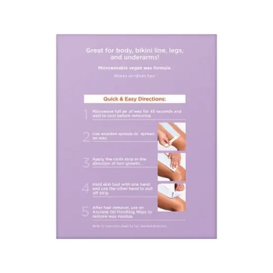 Sally Hansen Microwavable Wax for Body Kit - 6oz image {1}