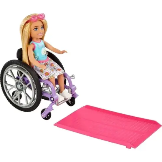 Barbie Chelsea Wheelchair Doll - Sweets Dress image {3}