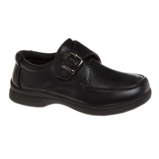 French Toast Boys Slip-on Comfort School Shoes with Buckle Detail (Little Kid Sizes) image {7}