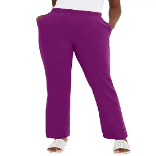 Jessica London Women&rsquo;s Plus Size Soft Ease Pant image {13}