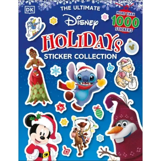 Disney Holidays Ultimate Sticker Collection - by  DK (Paperback) image {1}
