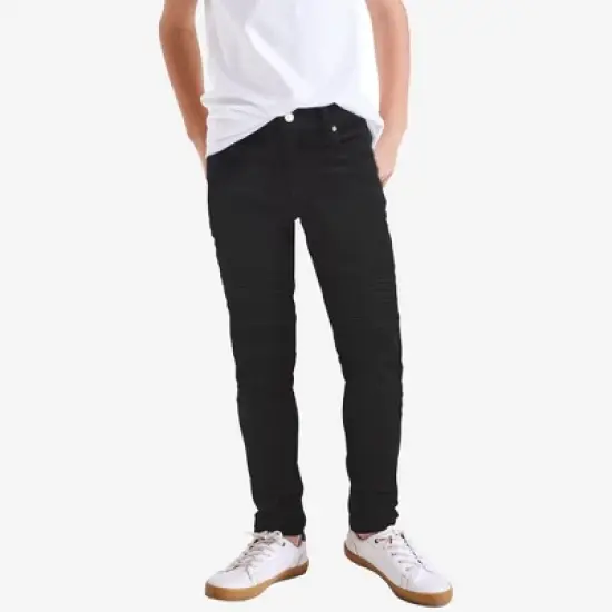 X RAY Boy's Heavy Rips Repaired Jeans image {6}