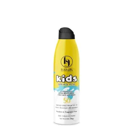 Black Girl Sunscreen Kids' Spray & Play Sunscreen - SPF 50 - 6oz image {6}